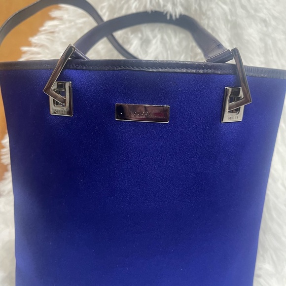 Authentic Rare GUCCI Vintage Tote Bag Nylon and Leather -Preloved - Picture 6 of 15